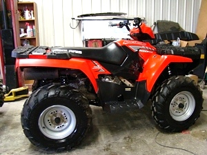 2005 POLARIS SPORTSMAN 500 HO ATV / 4-WHEELER FOR SALE