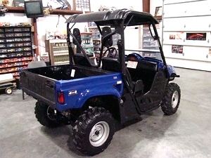 2009 YAMAHA RHINO 700 FI UTV FOR SALE ( BLUE )