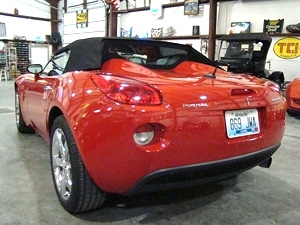 2009 PONTIAC SOLSTICE CONVERTIBLE FOR SALE 