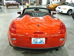 2009 PONTIAC SOLSTICE CONVERTIBLE FOR SALE 