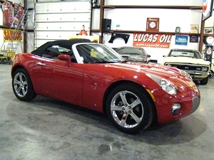2009 PONTIAC SOLSTICE CONVERTIBLE FOR SALE 