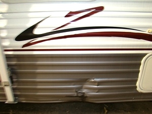 2006 CROSSROADS ZINGER TRAVEL TRAILER FOR SALE 26FT 1-SILDE OUT