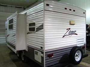 2006 CROSSROADS ZINGER TRAVEL TRAILER FOR SALE 26FT 1-SILDE OUT