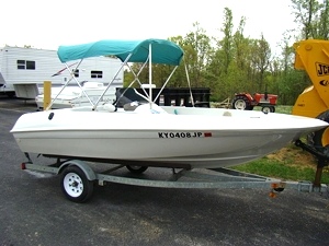 1995 JET BOAT 120HP 16FT SUGAR SAND MIRAGE FOR SALE