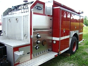 2001 E-ONE PUMPER FIRE TRUCK SPARTAN CHASSIS FOR SALE
