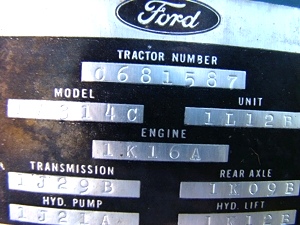 1987 FORD 5610 TRACTOR FOR SALE