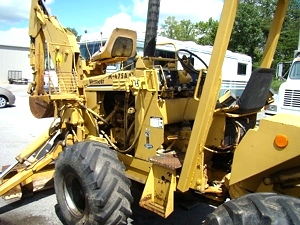 Vermeer M-475 Trencher, 4WD Front Backhoe Diesel For Sale
