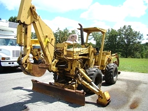 Vermeer M-475 Trencher, 4WD Front Backhoe Diesel For Sale