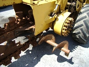 Vermeer M-475 Trencher, 4WD Front Backhoe Diesel For Sale