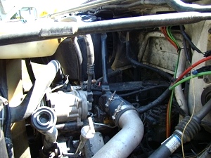 2003 FORD F650 FLAT BED CUMMINS DIESEL FOR SALE