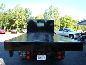 2003 FORD F650 FLAT BED CUMMINS DIESEL FOR SALE