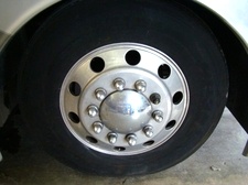 USED RV 22.5 INCH ALUMINUM MOTORHOME WHEELS FOR SALE