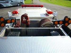 1998 E-ONE FIRE TRUCK PUMPER WITH FOAM SYSTEM FOR SALE