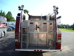 1998 E-ONE FIRE TRUCK PUMPER WITH FOAM SYSTEM FOR SALE