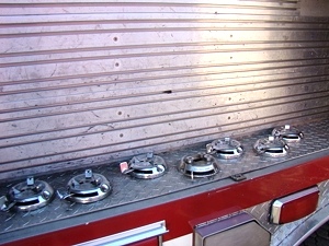 1998 E-ONE FIRE TRUCK PUMPER WITH FOAM SYSTEM FOR SALE