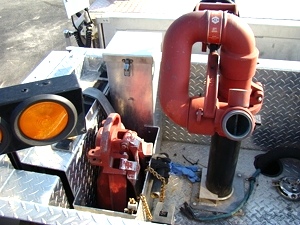1998 E-ONE FIRE TRUCK PUMPER WITH FOAM SYSTEM FOR SALE