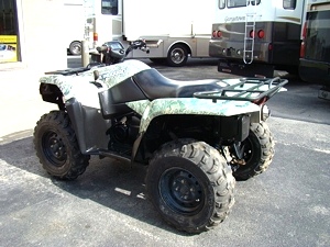 2007 SUZUKI KING QUAD 450 FI 4X4 ATV FOR SALE