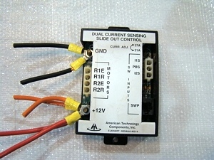 Used Dual Current Sensing Slide Out Control P/N AT-CSR-013 