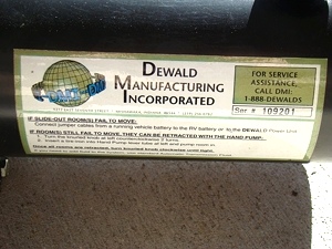 Used Dewald Hydraulic Pump p/n OK21500S 