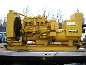 34063 CAT - CATERPILLAR STAND BY DIESEL GENERATOR USED FOR SALE