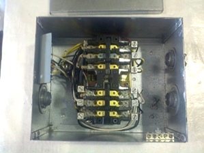 Used Automatic Line/Generator Switch Model ATS 100 240VAC 50AMP